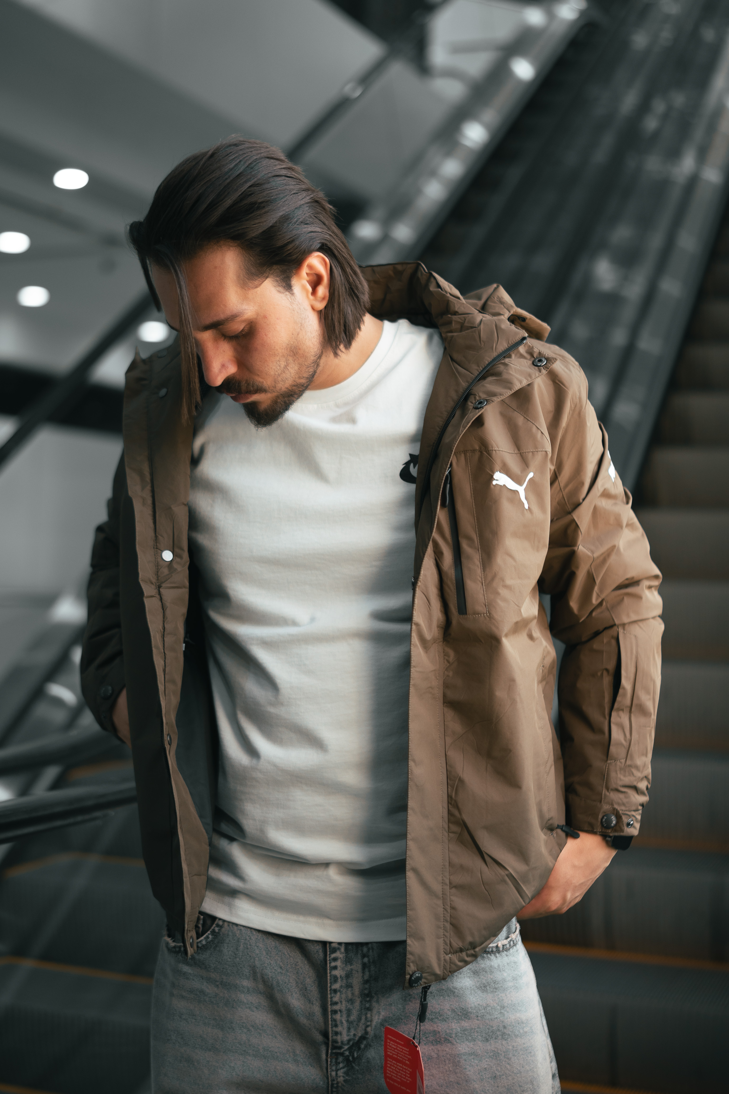 کاپشن پوما کد 1798(قهوه ای)