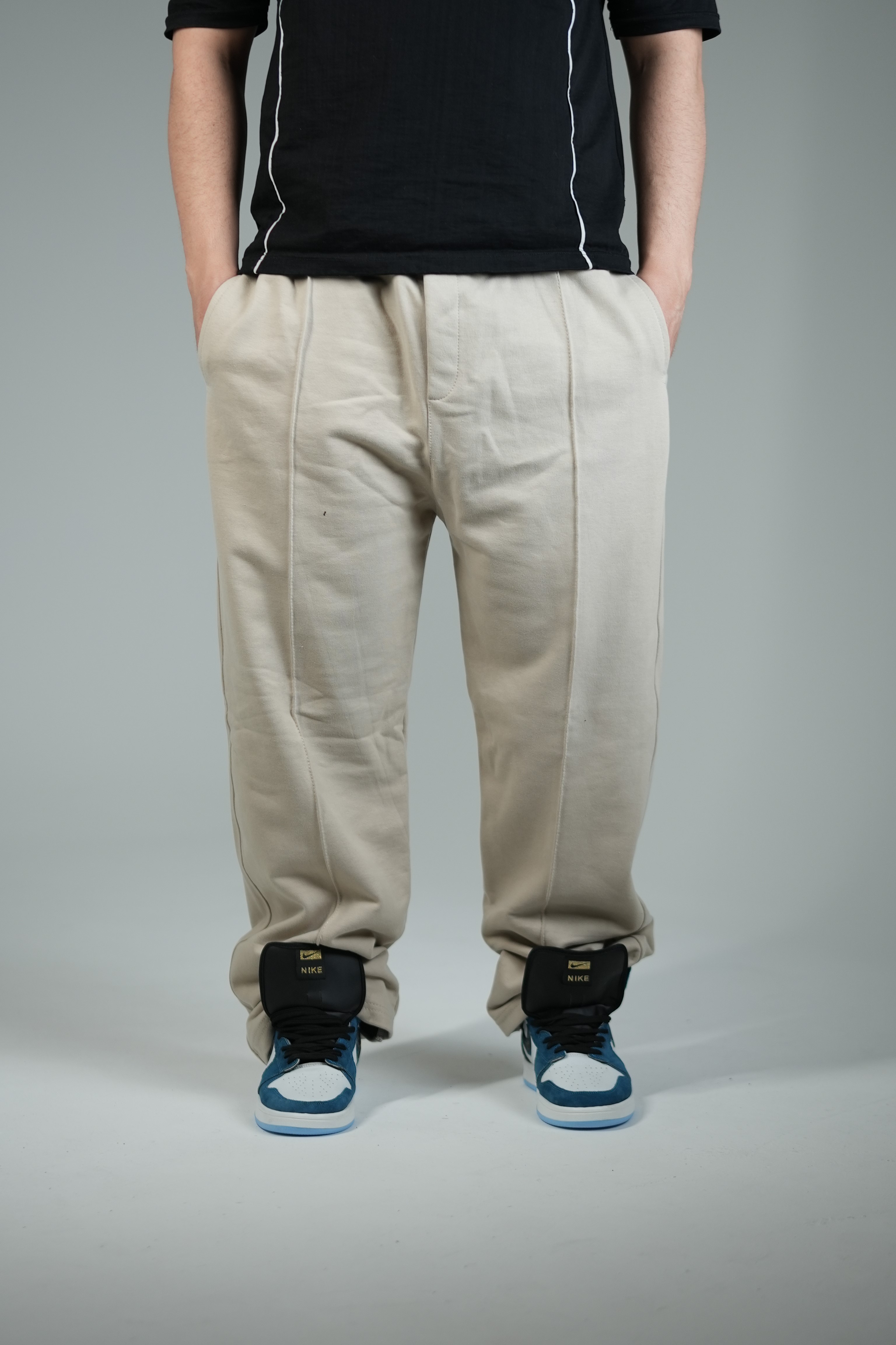 شلوار اسلش بگ exir کرم