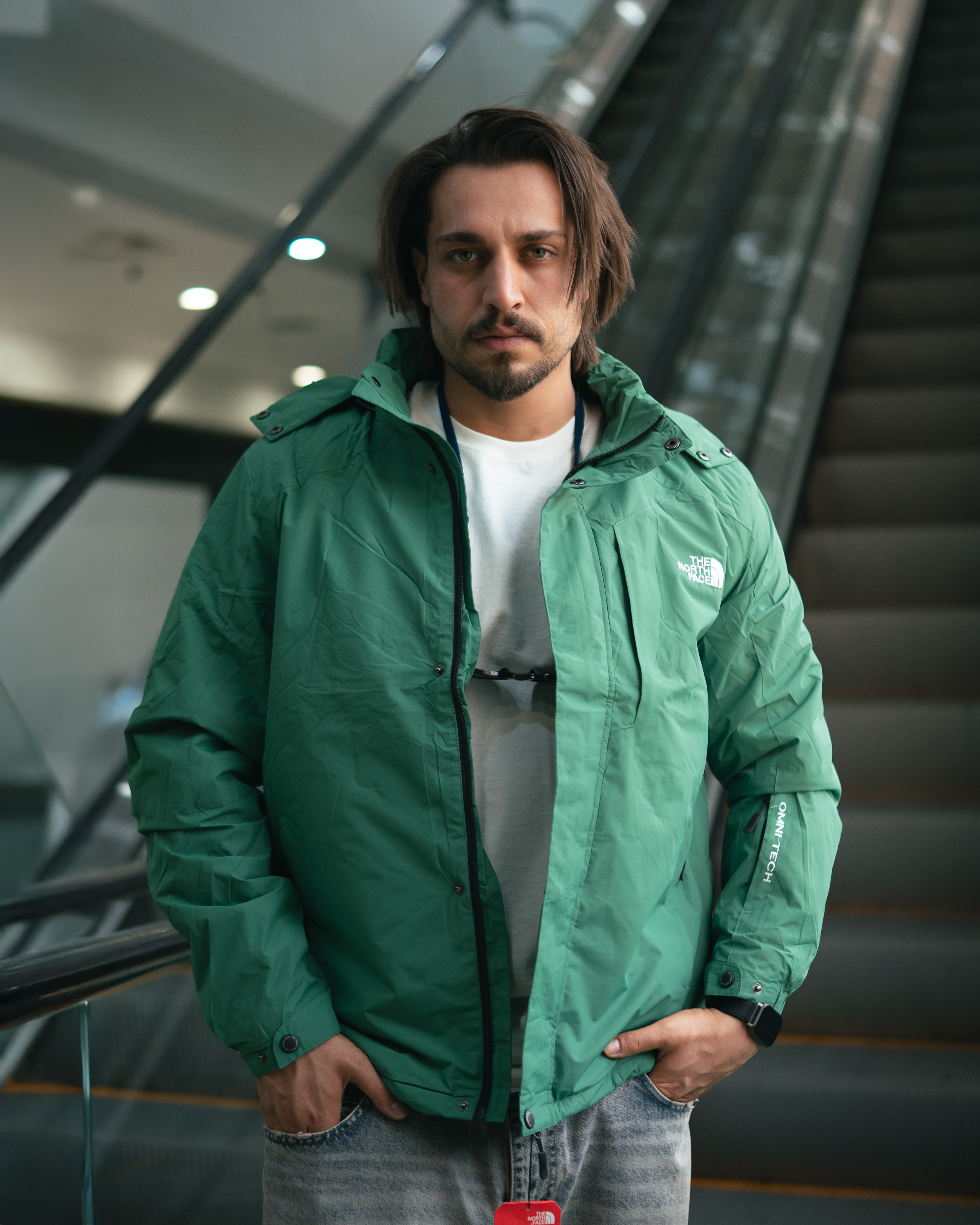 کاپشن the north face کد 1798(سبز)