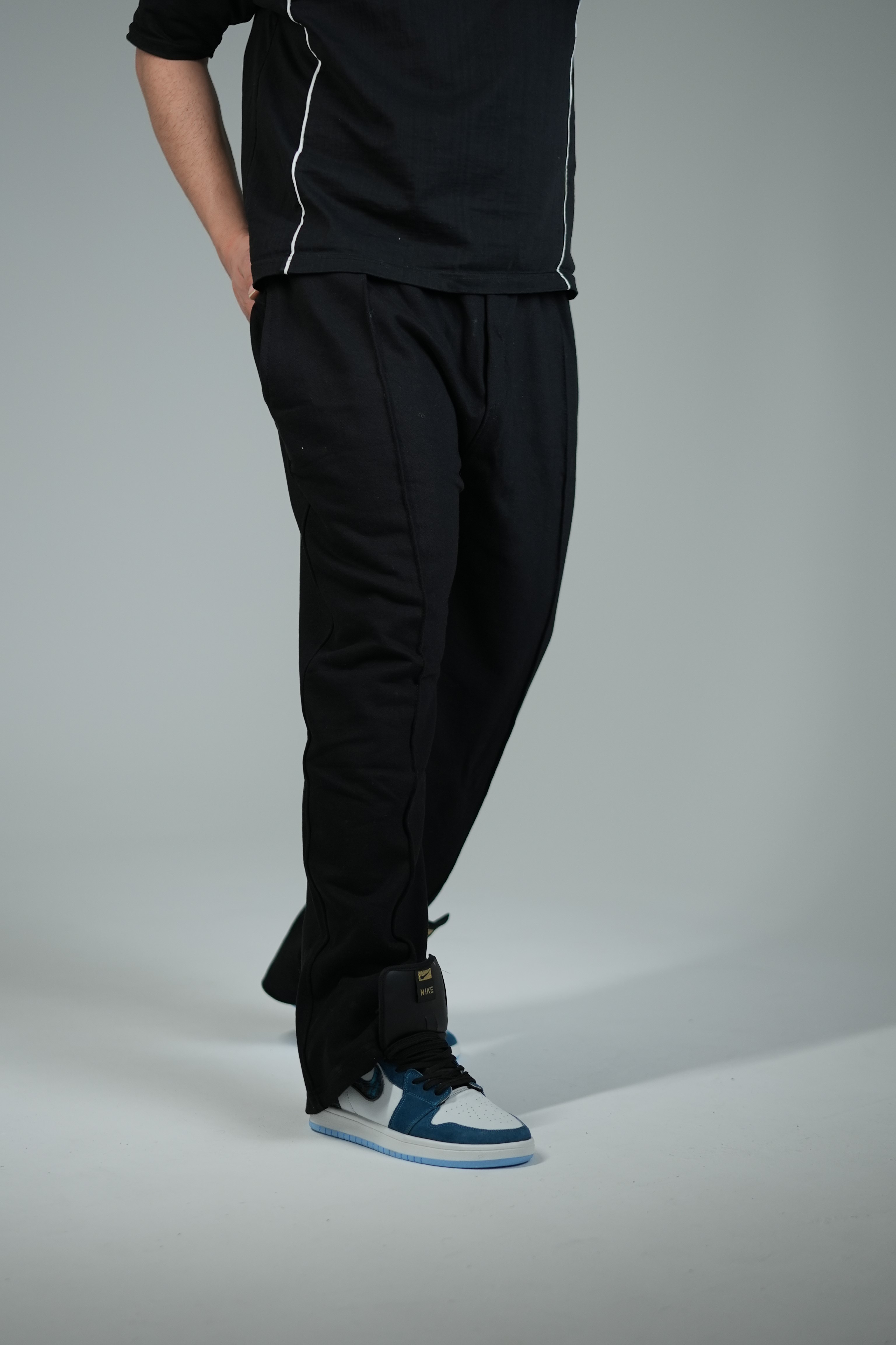 شلوار اسلش بگ exir مشکی