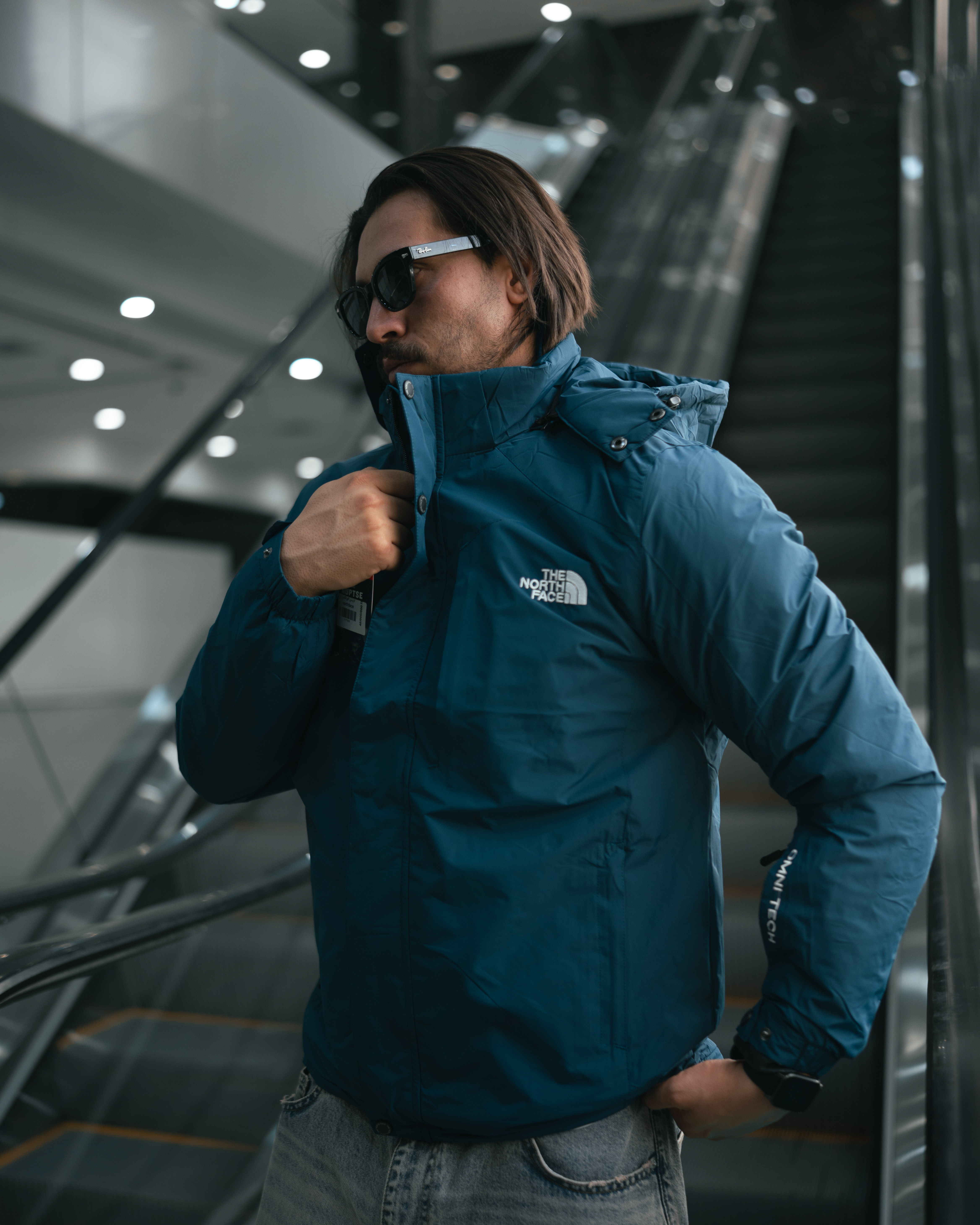 کاپشن the north face کد 1798(ابی نفتی)