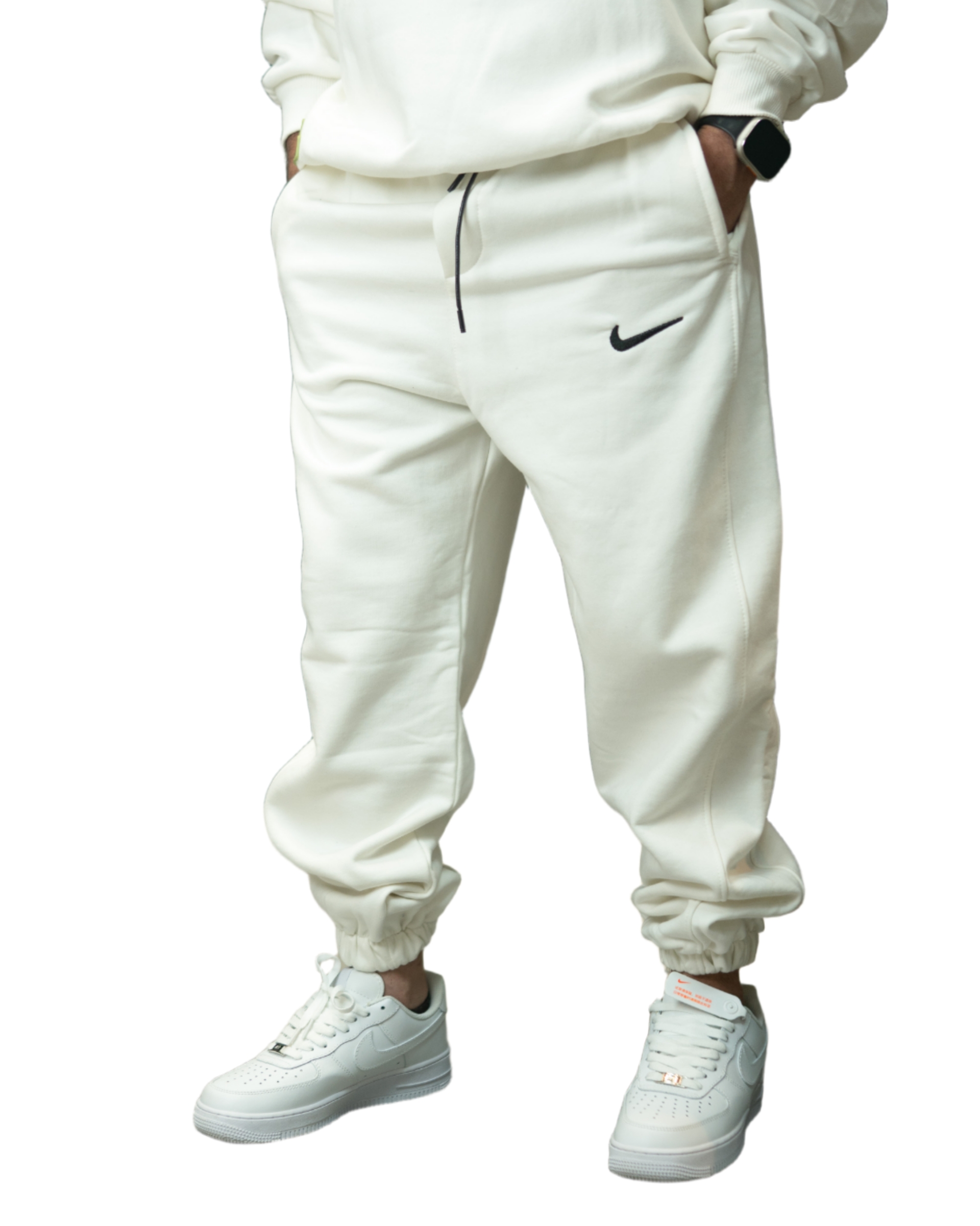 شلوار جاگر nike سفید کد۱۹۷۲